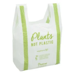 Sacs Bretelles Compostables en PLA Taille Moyenne - Lot de 500 - Vegware