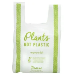 Sacs Bretelles Compostables en PLA Taille Moyenne - Lot de 500 - Vegware