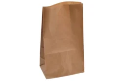 Sac SOS en papier kraft 22 + 14 x 37 cm - 500 unités - Betik