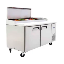 Saladette de Préparation à Pizza 2 Portes - 9 Bacs GN1/3 - Atosa