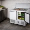 Saladette Pizza Réfrigérée - 2 Bacs GN 1/1 et 3 Bacs GN 1/6 - Atosa