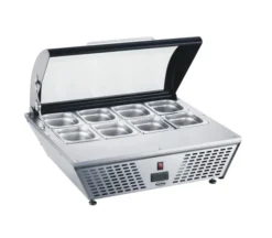 Saladette à Poser Pizza - 67L - 8 x GN 1/6 - Combisteel