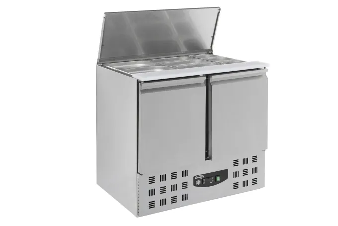 Saladette réfrigérée compacte 230 litres - 2 portes - Combisteel