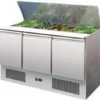 Saladette Réfrigérée Inox Couvercle Télescopique - L2G