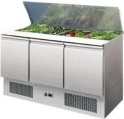 Saladette Réfrigérée Inox Couvercle Télescopique - L2G