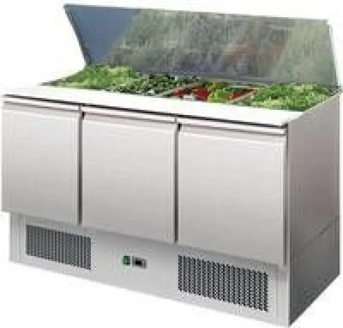 Saladette Réfrigérée Inox Couvercle Télescopique - L2G
