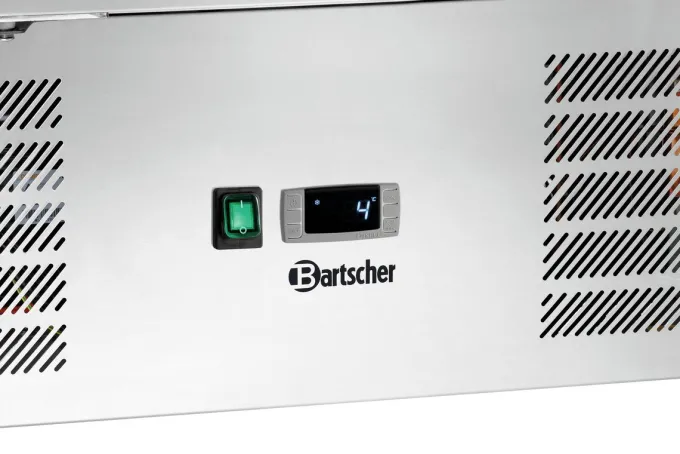 Saladette Réfrigérée 2 Portes avec Couvercle 900T2 - Bartscher