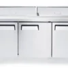 Saladette Réfrigérée 3 Portes 600 L - 18 Bacs GN 1/6 - Atosa