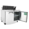Saladette Réfrigérée 2 Portes 380 L - 12 Bacs GN 1/6 - Atosa