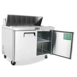 Saladette Réfrigérée 2 Portes 380 L - 12 Bacs GN 1/6 - Atosa