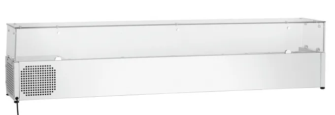 Saladette Réfrigérée Vitrée - 10 x GN 1/4 - GL3-2005 - Bartscher