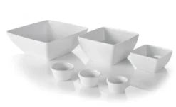 Saladier carré Blanc 130x130x(H)65mm - Hendi