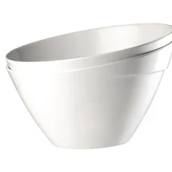 Saladier en Mélamine Blanc Empilable - Balance - APS 5 L
