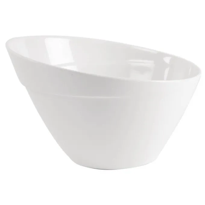 Saladier en Mélamine Blanc Empilable - Balance - APS 5 L
