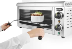 Salamandre avec fixation murale 230V/2000W 610x310x(H)280 mm - Hendi