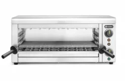 Salamandre avec éléments chauffants Quartz infrarouge 230V/3645W - Hendi