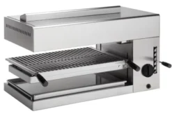 Salamandre de Cuisine gaz - Base mobile 8 positions - Grille 575 x 400 mm - SG7