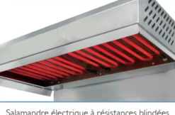 Salamandre de Cuisine électrique - Plafond fixe - Résistances blindées - Sofraca