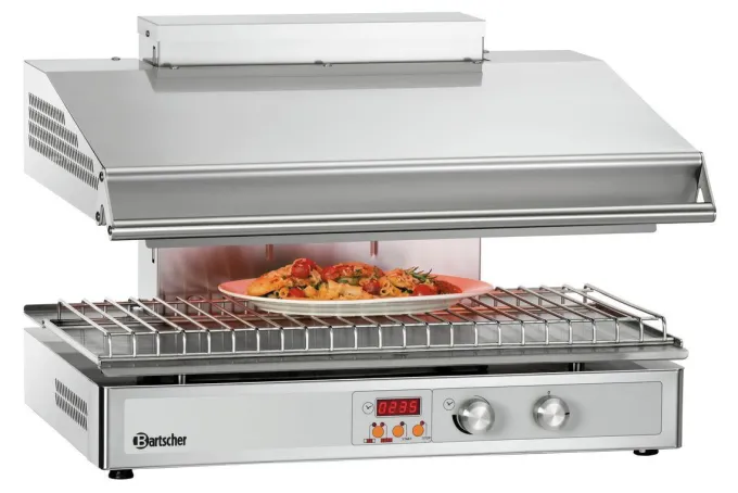 Salamandre de Cuisine électrique Hi-Light-Lift 700 - 2 zones - Bartscher