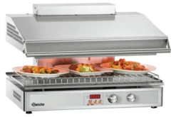 Salamandre de Cuisine électrique Hi-Light-Lift 700 - 2 zones - Bartscher