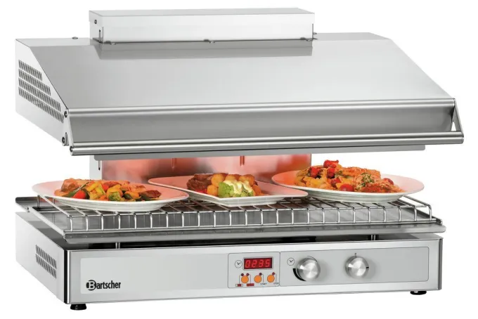Salamandre de Cuisine électrique Hi-Light-Lift 700 - 2 zones - Bartscher