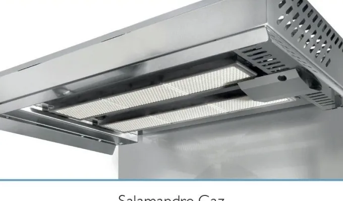 Salamandre Professionnel de Cuisine gaz - Plafond fixe - Sofraca