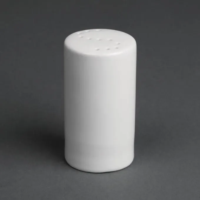 Salières blanches 80mm Olympia - Lot de 12