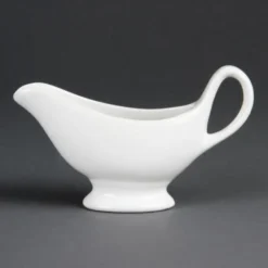 Saucières blanches Olympia 21,5 cl - Boite de 6