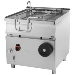 Sauteuse basculante manuelle électrique 80 l fond en acier BR 90/80 E - Redfox