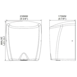 Sèche-Mains HD-15 - 10/12 secondes - Combisteel