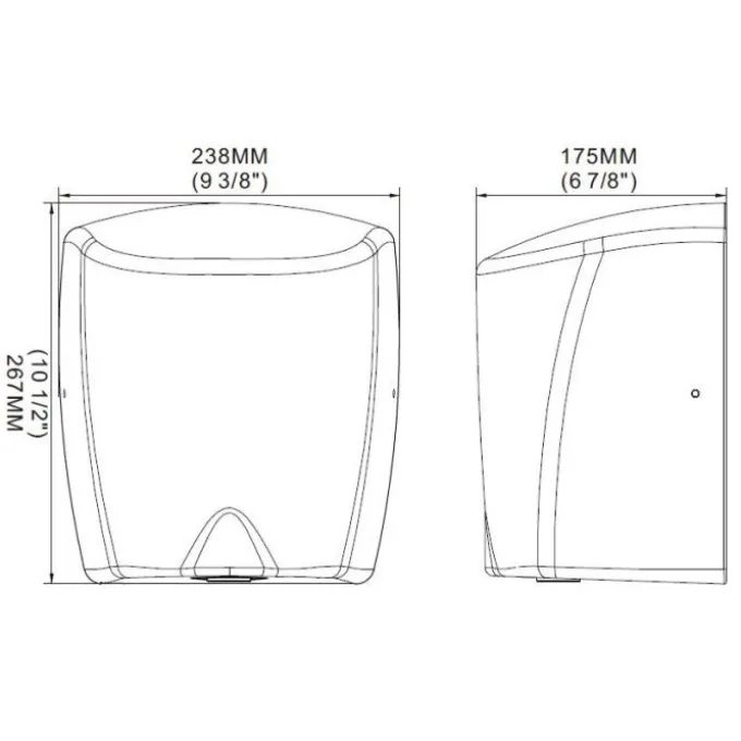Sèche-Mains HD-15 - 10/12 secondes - Combisteel