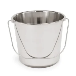 Seau en Acier au nickel-chrome 10 dl H 240 mm - Was Germany