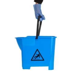 Seau essoreur code couleur bleu Jantex