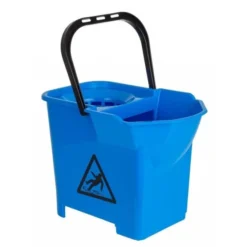 Seau essoreur code couleur bleu Jantex