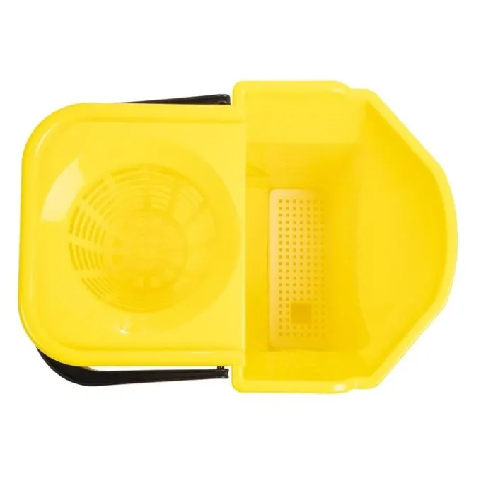 Seau essoreur code couleur jaune Jantex
