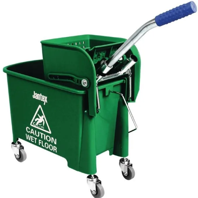 Seau essoreur vert 20L Jantex