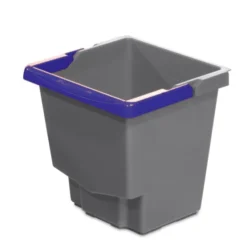 Seau 15L.Gris Idea Top - Guialto