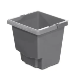 Seau 15L Gris Ideatop (Poignée Grise)- 21005Gt - Guialto