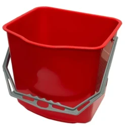 Seau 15L Rouge Pour Chariot 005 - Guialto