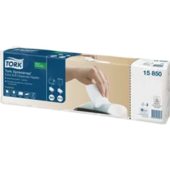 Serviette blanche pour distributeur Tork DB465 - Carton de 8000 pièces