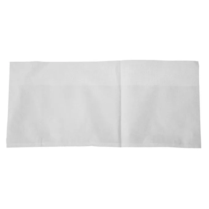 Serviette Blanche Simple Epaisseur 90 x 130 mm - Carton de 6000 pièces