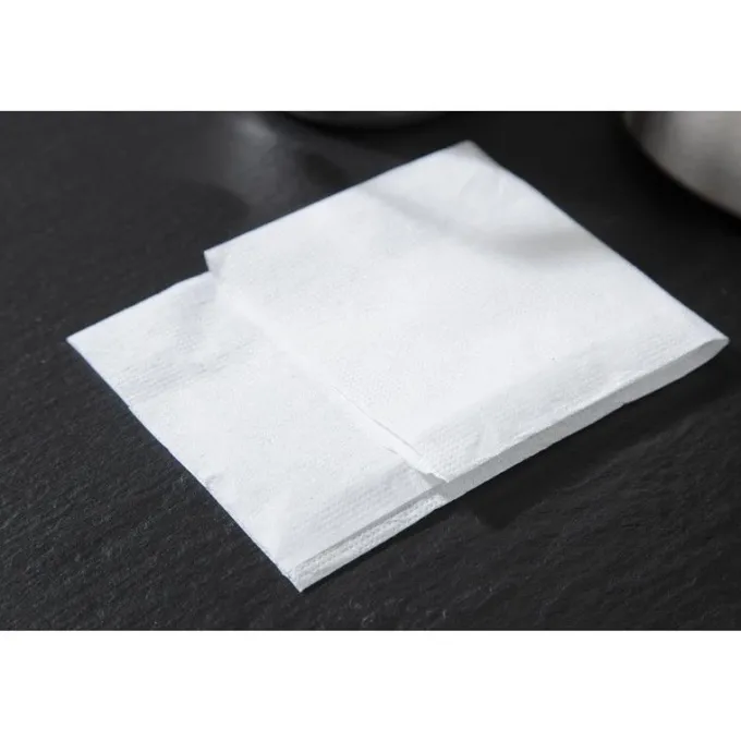 Serviette Blanche Simple Epaisseur 90 x 130 mm - Carton de 6000 pièces