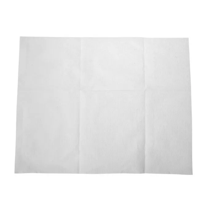 Serviette Blanche Simple Epaisseur 90 x 130 mm - Carton de 6000 pièces