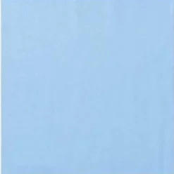 Serviette Bleu Azur 9x39 cm Ecolabell - Lot de 2 Colis de 1800 - Manufacture De L'Ephemere