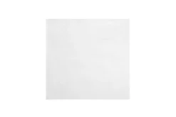 Serviette en ouate blanche 30 x 30 cm gaufrée-collée 2 plis pliée en 4 - 4800 unités - Betik