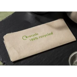Serviette en papier 1 pli recyclé avec distributeur - Carton de 6000 pièces