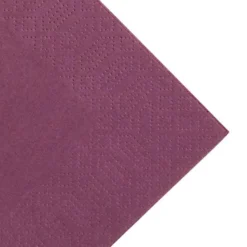 Serviette Ouate Prune 330 mm Lot de 1000 - Duni