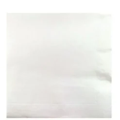 Serviette Ouate 20x20 cm Blanc Ecolabell - Lot de 2 Colis de 4000 - Manufacture De L'Ephemere