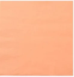 Serviette Ouate 20x20 cm Mandarine Ecolabell - Lot de 3 Colis de 1800 - Manufacture De L'Ephemere