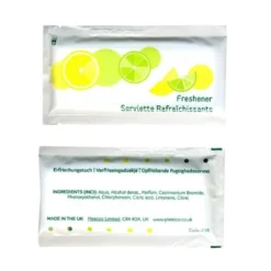 Serviette Rafraîchissante Citronnée - Lot de 500 - Plastico